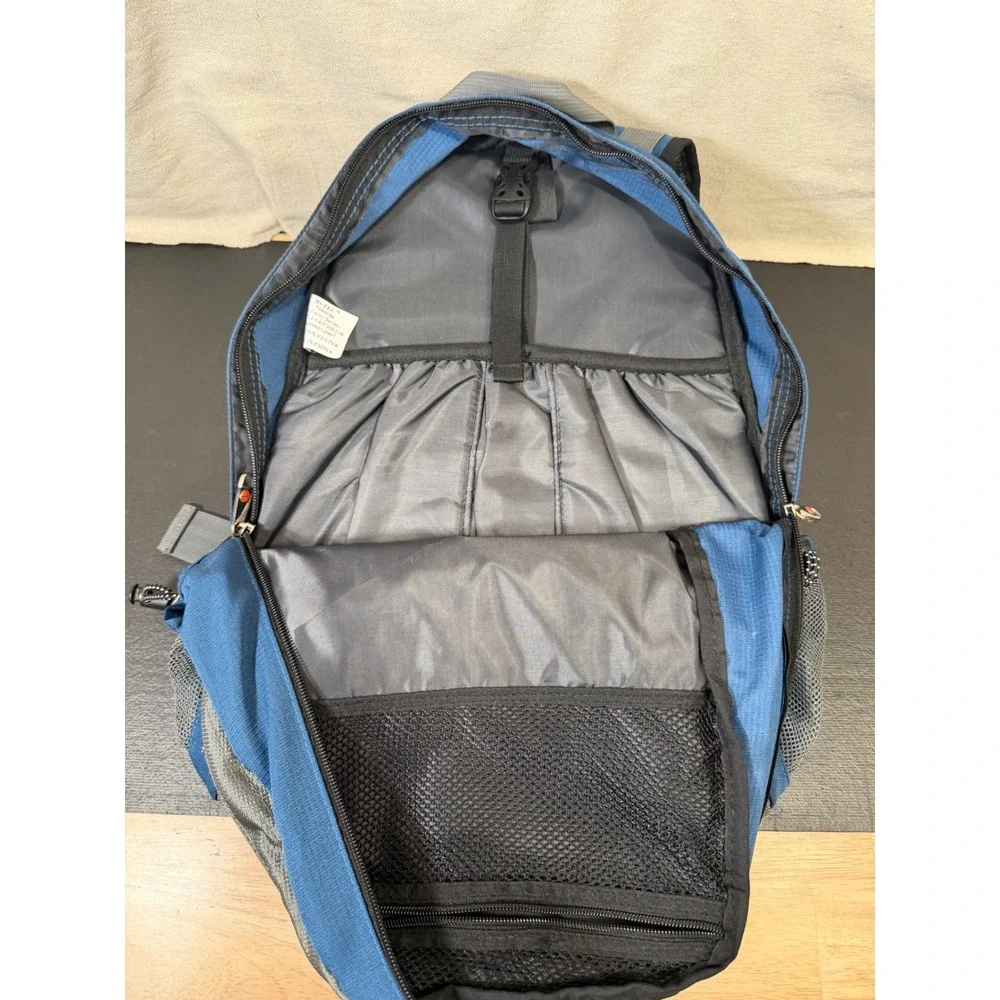 Hi-Tec Backpack Unisex Large Blue Senoran Infinity Series Hiking Gear HT3081-N